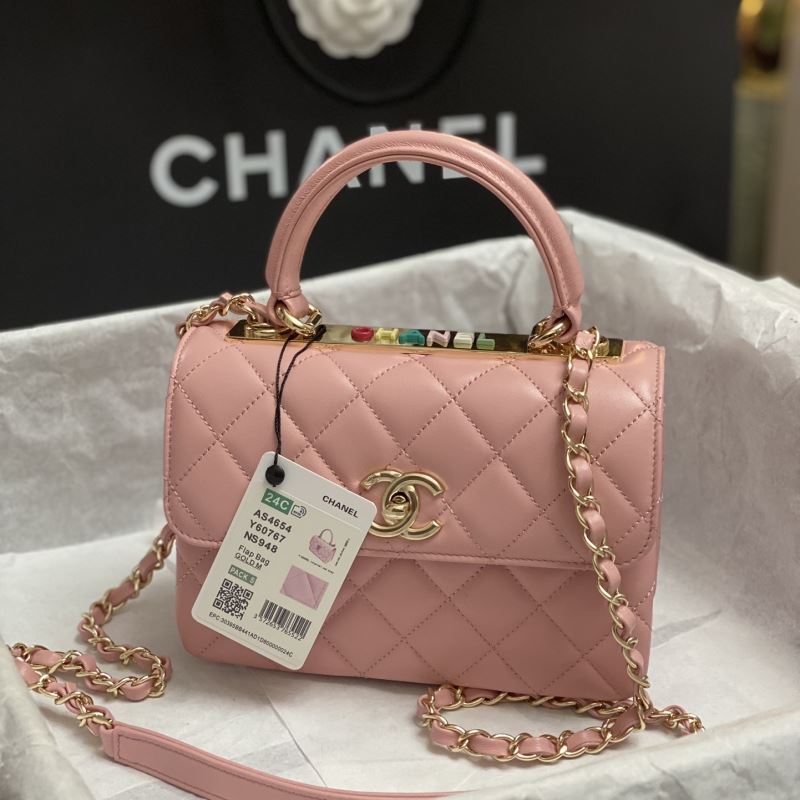 Ch**el top handle bags